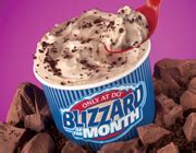 blizzard chocolate malt